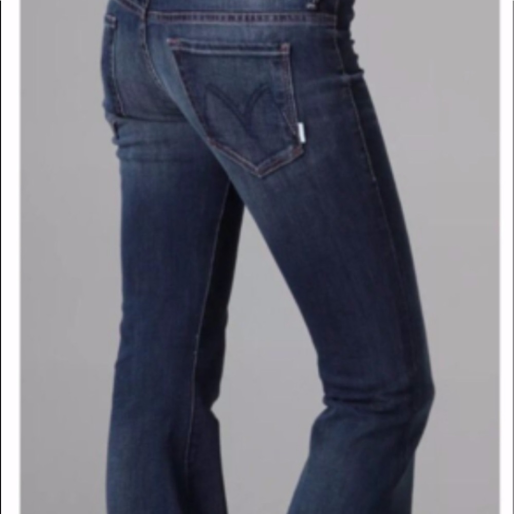 Mother The Curfew Moontide flare jeans